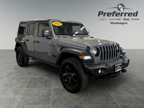 Used 2023 Jeep Wrangler Unlimited Sport AWD/4WD image 1