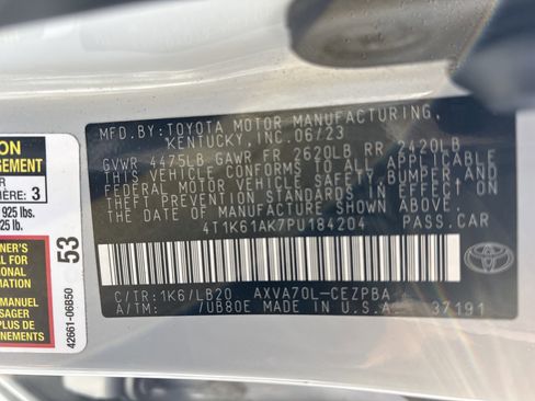 Used 2023 Toyota Camry XSE image 5