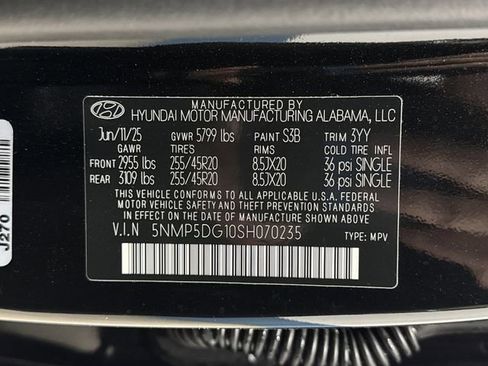 Used 2025 Hyundai Santa Fe Calligraphy image 43