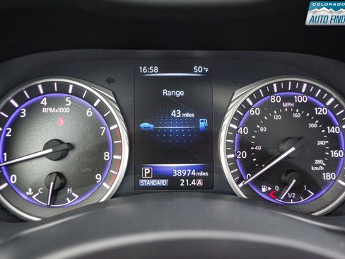 Used 2016 INFINITI Q50 Red Sport 400 image 15