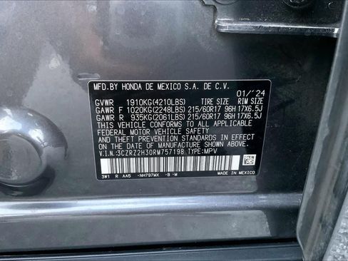 Used 2024 Honda HR-V LX image 31