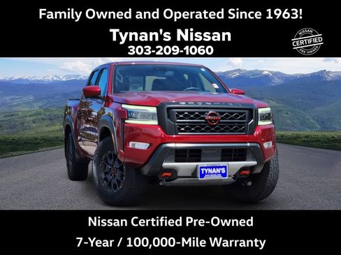 Certified 2023 Nissan Frontier PRO-4X w/ Pro-4X Premium Package AWD/4WD image 1