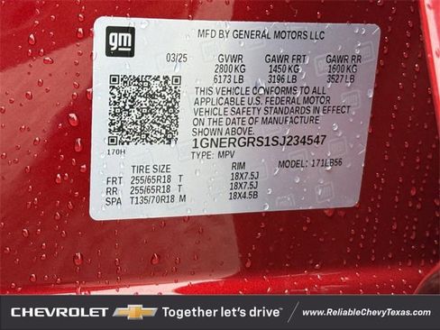 Certified 2025 Chevrolet Traverse LT w/ Driver Confidence Package image 41