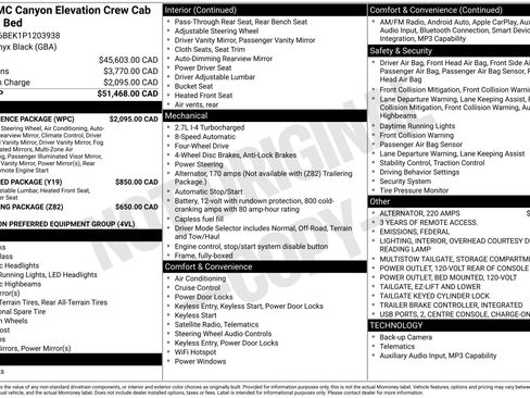 Used 2023 GMC Canyon Elevation w/ Convenience Package AWD/4WD image 2