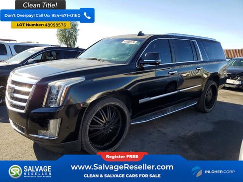 Used 2017 Cadillac Escalade ESV Luxury image 1