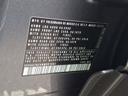 Certified 2022 Volkswagen Taos S image 29