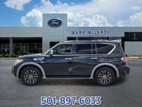 Used 2018 Nissan Armada Platinum w/ Captain Seat Package RWD image 2