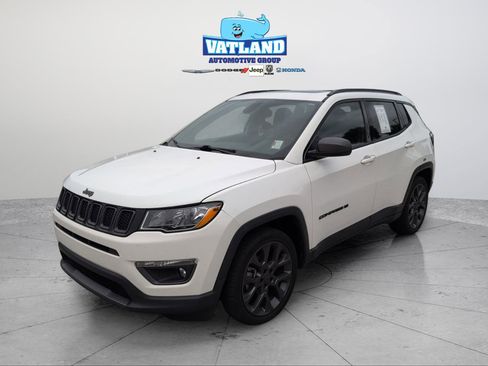 Certified 2021 Jeep Compass 80th Special Edition w/ Sun and Sound Group image 1