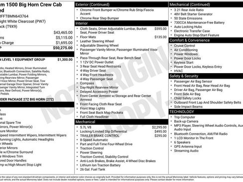 Used 2021 RAM 1500 Big Horn AWD/4WD image 6