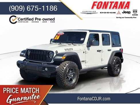 Certified 2026 Jeep Wrangler Unlimited Sport AWD/4WD image 1