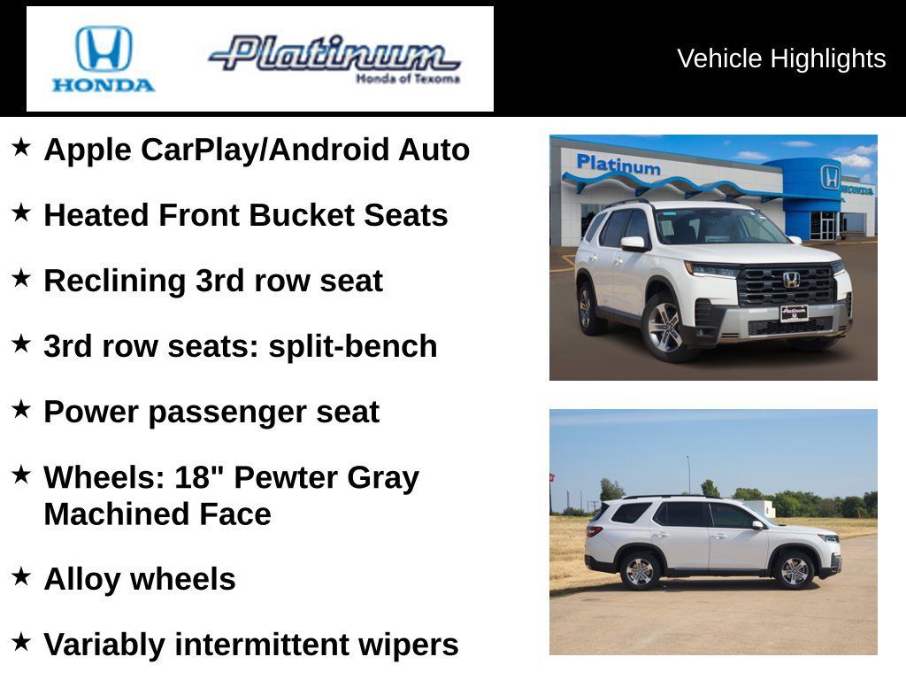 New 2026 Honda Pilot EX-L image 15