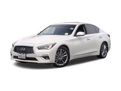 Used 2024 INFINITI Q50 Luxe w/ Cargo Package RWD image 1