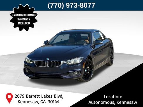 Used 2018 BMW 440i xDrive Convertible image 1