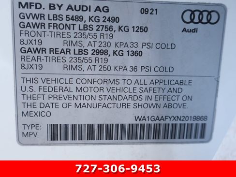 Used 2022 Audi Q5 2.0T Premium w/ Convenience Package AWD/4WD image 25