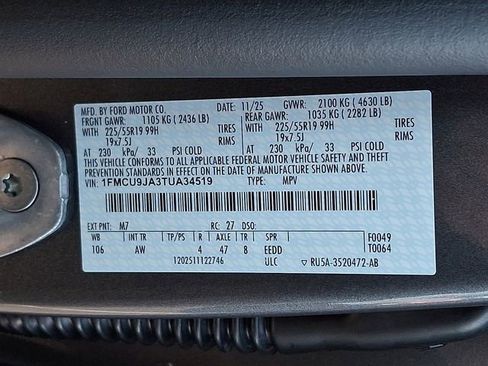 New 2026 Ford Escape Platinum w/ Premium Technology Package image 19