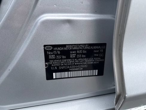 Used 2017 Hyundai Sonata Limited 2.0T FWD image 17