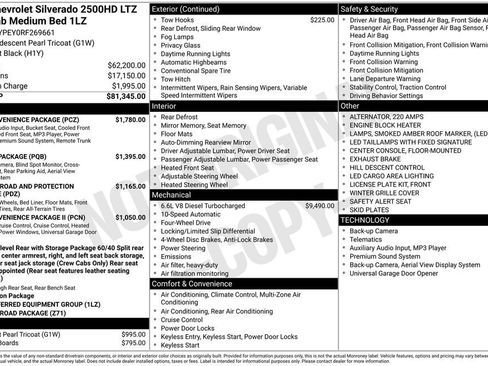 Used 2024 Chevrolet Silverado 2500 LTZ w/ LTZ Convenience Package image 10