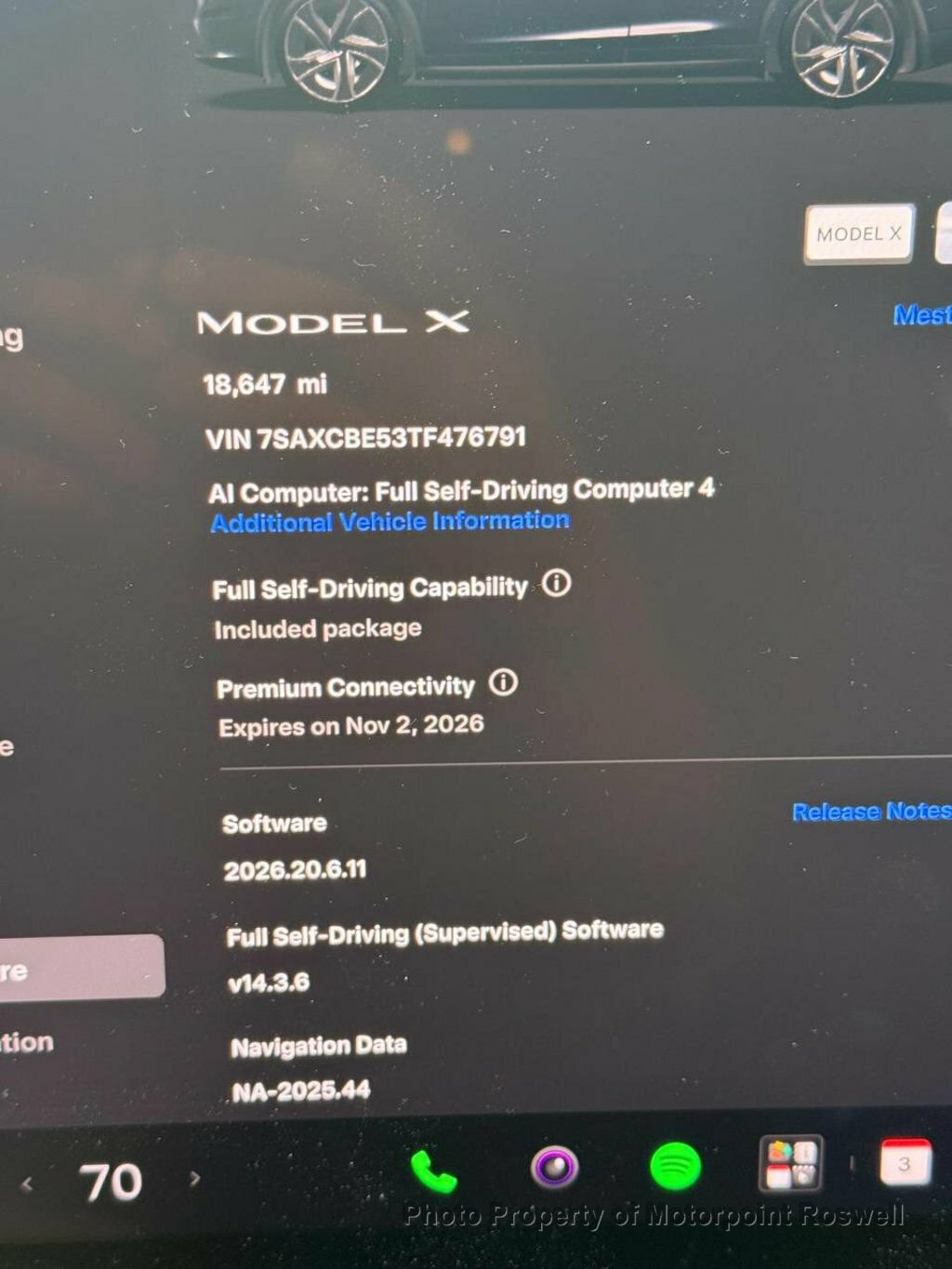 Used 2026 Tesla Model X AWD/4WD image 7