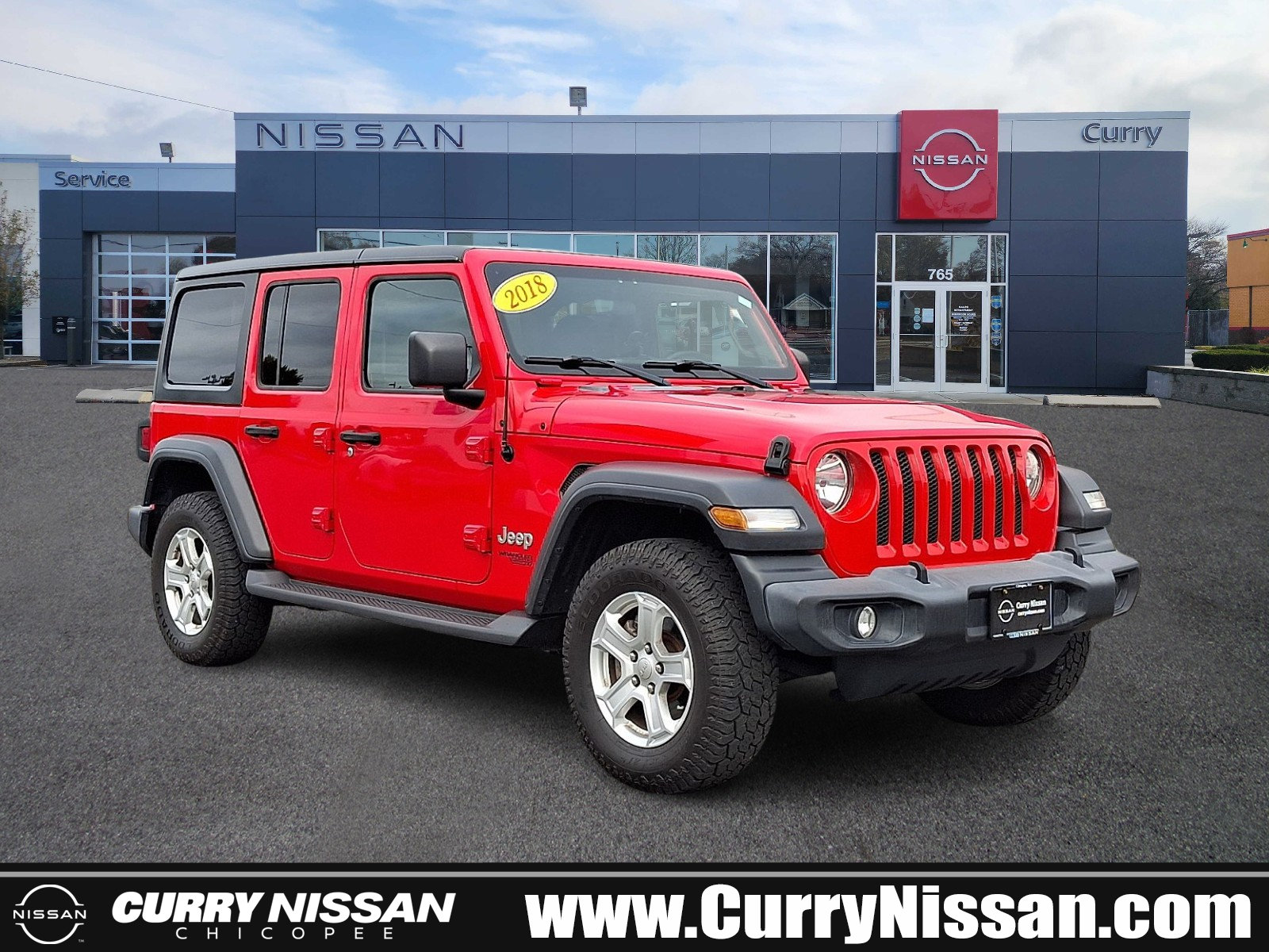Used 2018 Jeep Wrangler Unlimited Sport S AWD/4WD image 1