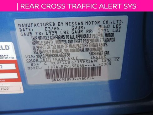Used 2025 Nissan Kicks Play S FWD image 13