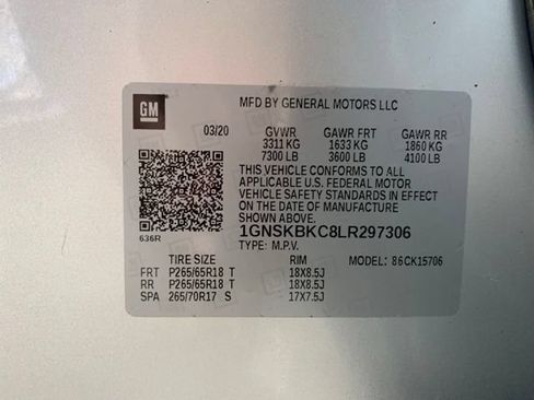 Used 2020 Chevrolet Tahoe LT AWD/4WD image 40