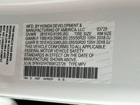 Used 2025 Honda Pilot Touring image 27