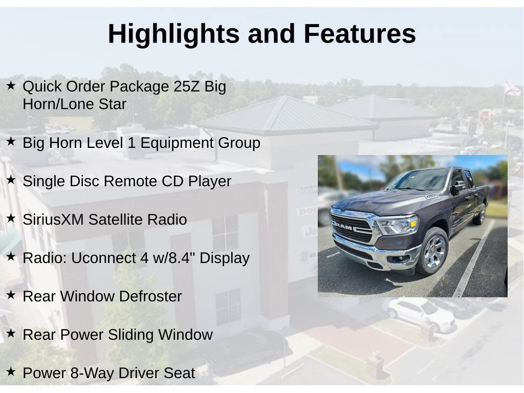 Used 2019 RAM 1500 Big Horn AWD/4WD image 2