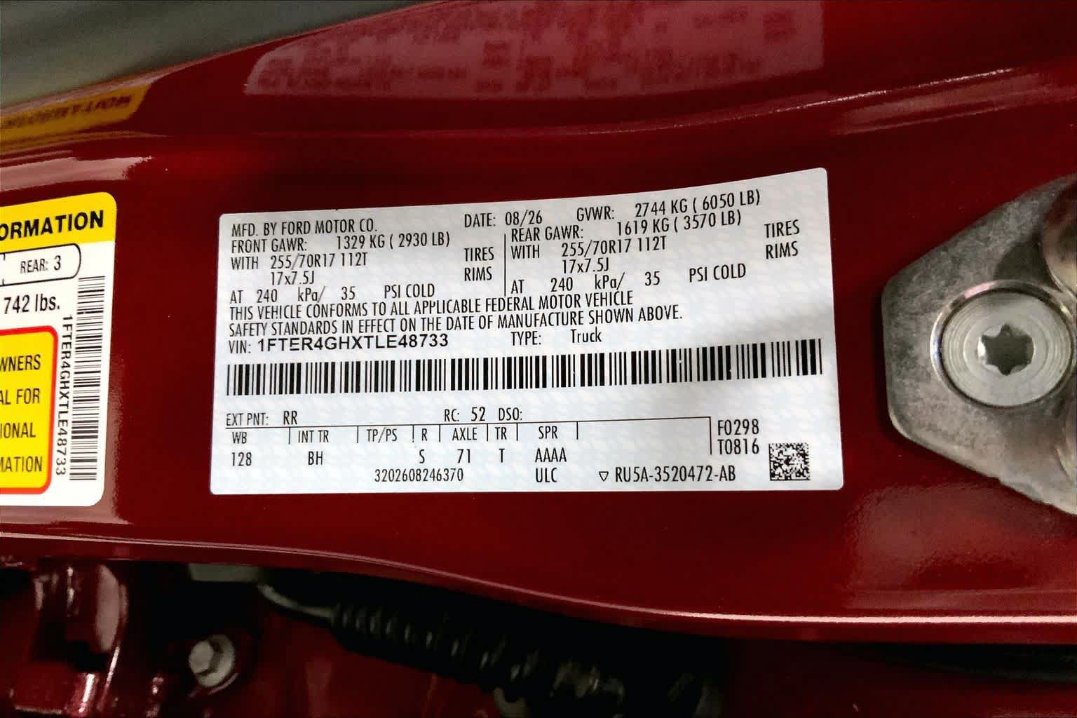 New 2026 Ford Ranger XLT w/ Trailer Tow Package RWD image 20