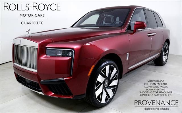Certified 2025 Rolls-Royce Cullinan AWD/4WD image 1