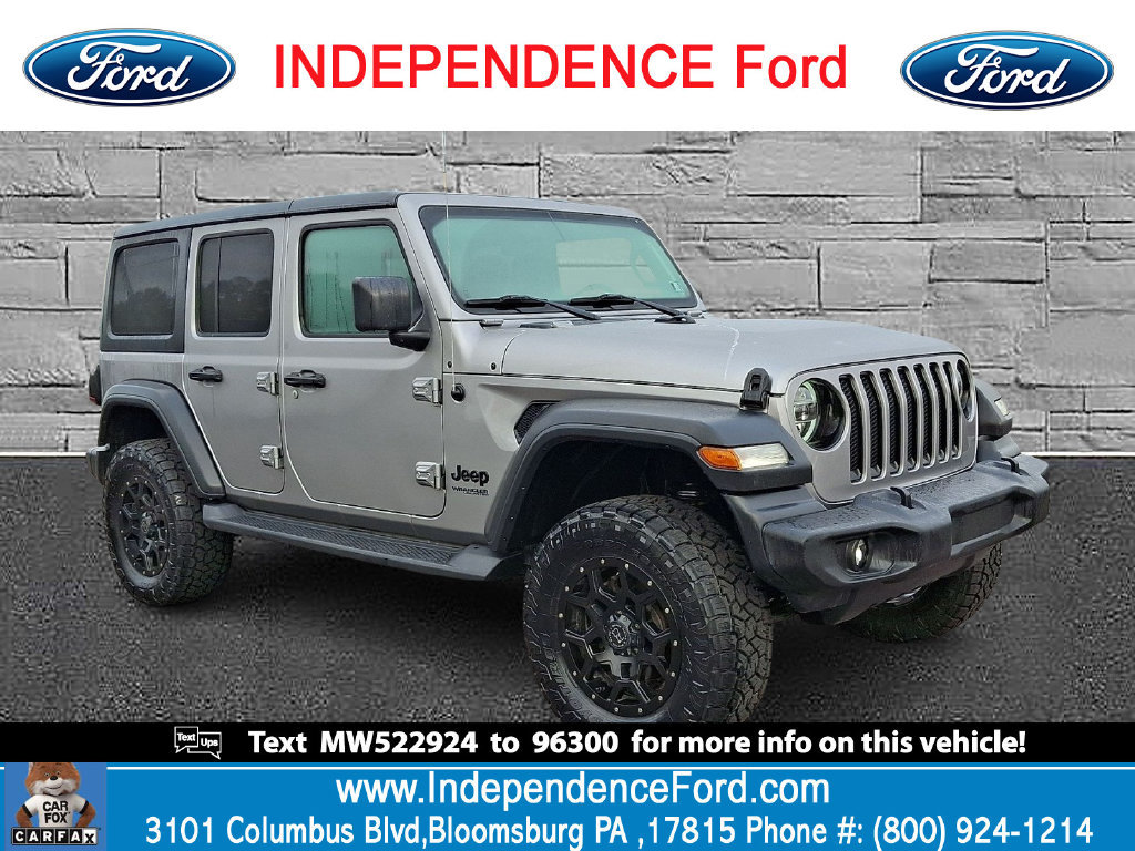 Used 2021 Jeep Wrangler Unlimited Sport AWD/4WD image 1
