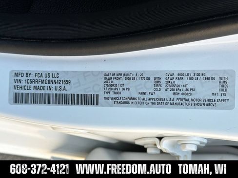 Used 2022 RAM 1500 Big Horn AWD/4WD image 29