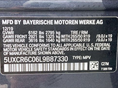 Used 2020 BMW X5 xDrive40i w/ Convenience Package image 33