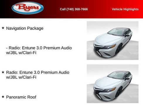 Used 2019 Toyota Camry XSE w/ Navigation Package image 10