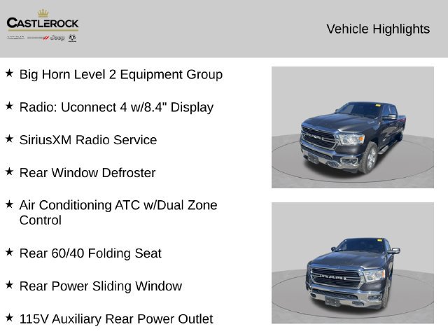 Used 2021 RAM 1500 Big Horn AWD/4WD image 2
