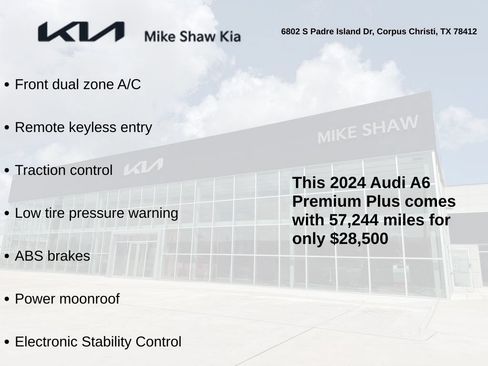 Used 2024 Audi A6 Premium Plus AWD/4WD image 3