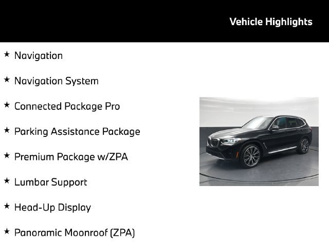 Used 2024 BMW X3 sDrive30i w/ Premium Package w/ZPA RWD image 5