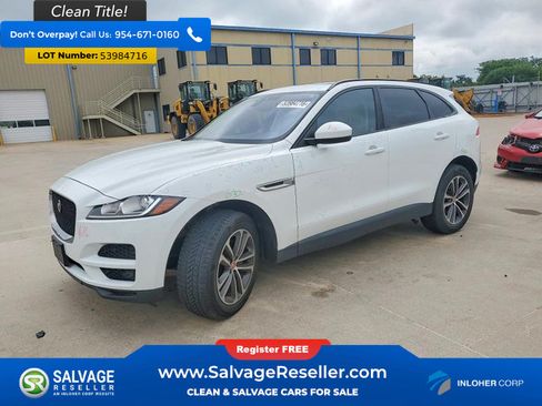 Used 2018 Jaguar F-PACE Premium AWD/4WD image 1