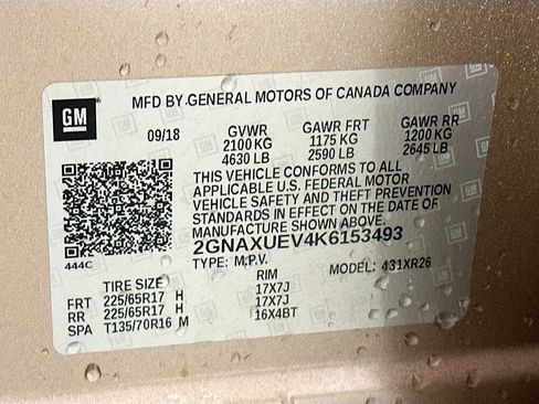 Used 2019 Chevrolet Equinox LT AWD/4WD image 31
