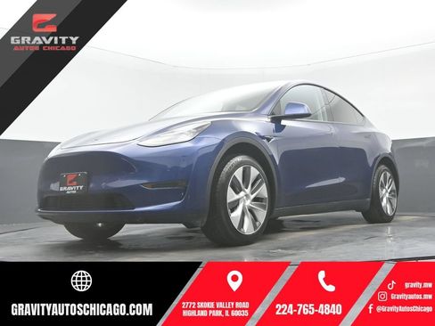 Used 2020 Tesla Model Y Long Range AWD/4WD image 1