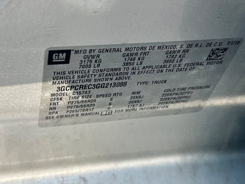 Used 2016 Chevrolet Silverado 1500 LT w/ All Star Edition RWD image 28