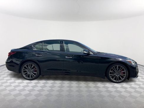 Used 2023 INFINITI Q50 Red Sport 400 w/ Black Opal Edition RWD image 4