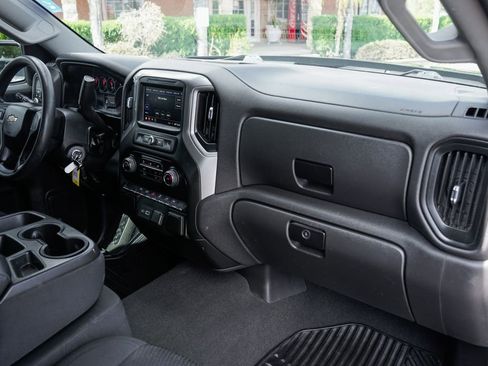 Used 2021 Chevrolet Silverado 1500 Custom w/ LPO, Blackout Package RWD image 32