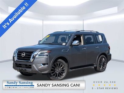 Used 2024 Nissan Armada Platinum w/ Captain's Chairs Package