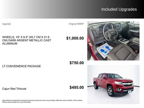 Used 2018 Chevrolet Colorado LT w/ LT Convenience Package RWD image 5
