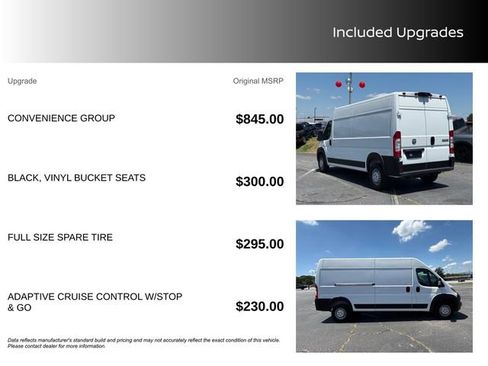 Used 2025 RAM ProMaster 2500 w/ Convenience Group FWD image 13