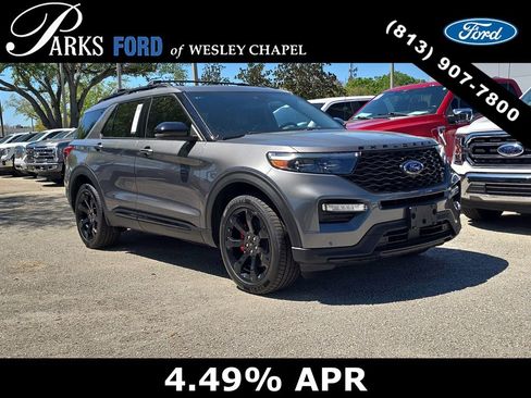 Certified 2023 Ford Explorer ST w/ Equipment Group 401A AWD/4WD image 1