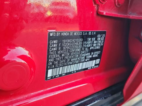 Used 2023 Honda HR-V EX-L image 35