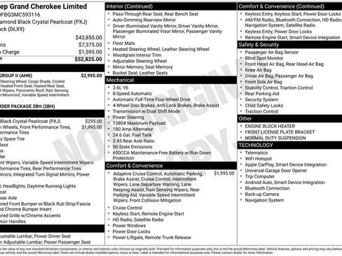 Certified 2021 Jeep Grand Cherokee Limited w/ Luxury Group II image 45