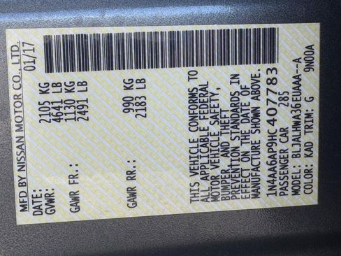 Used 2017 Nissan Maxima Platinum FWD image 27