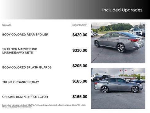 Certified 2021 Nissan Altima 2.0 SR FWD image 14